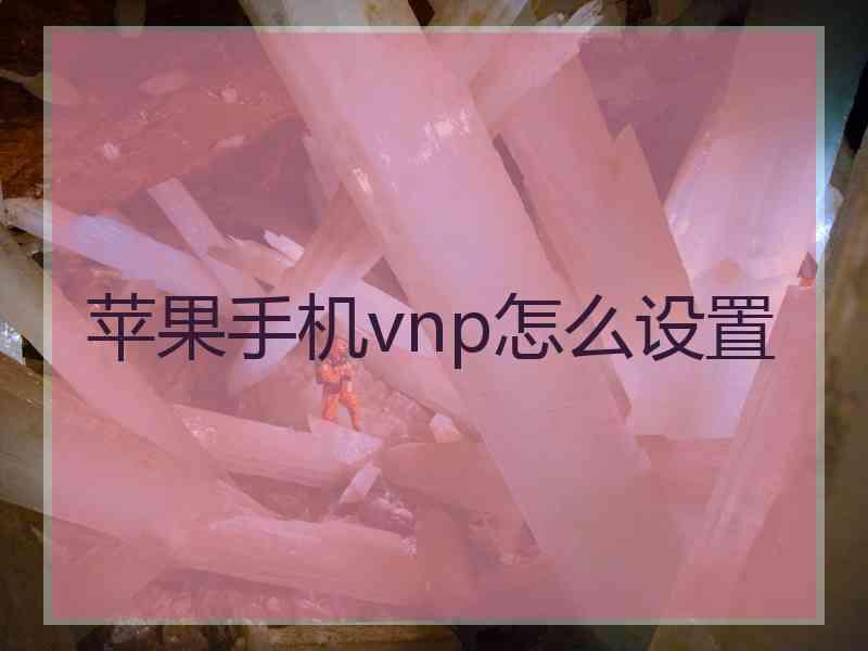 苹果手机vnp怎么设置 苹果手机vnp怎么设置