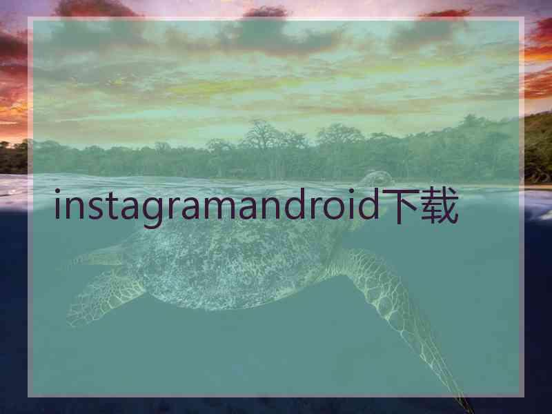 instagramandroid下载 instagramandroid下载