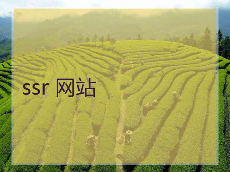 ssr 网站