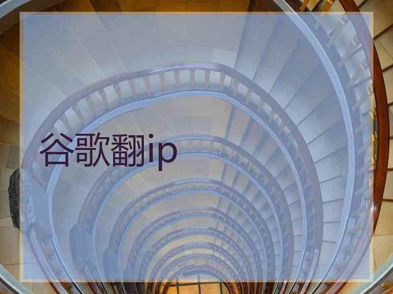 谷歌翻ip