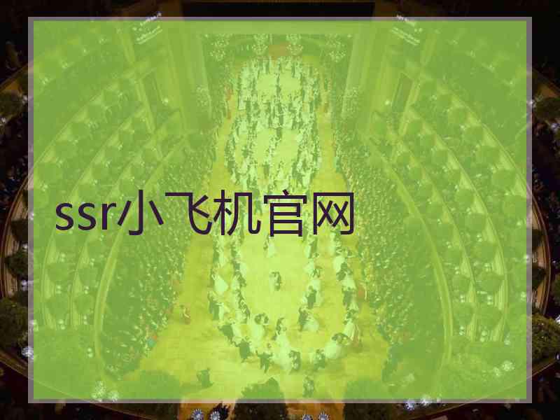 ssr小飞机官网