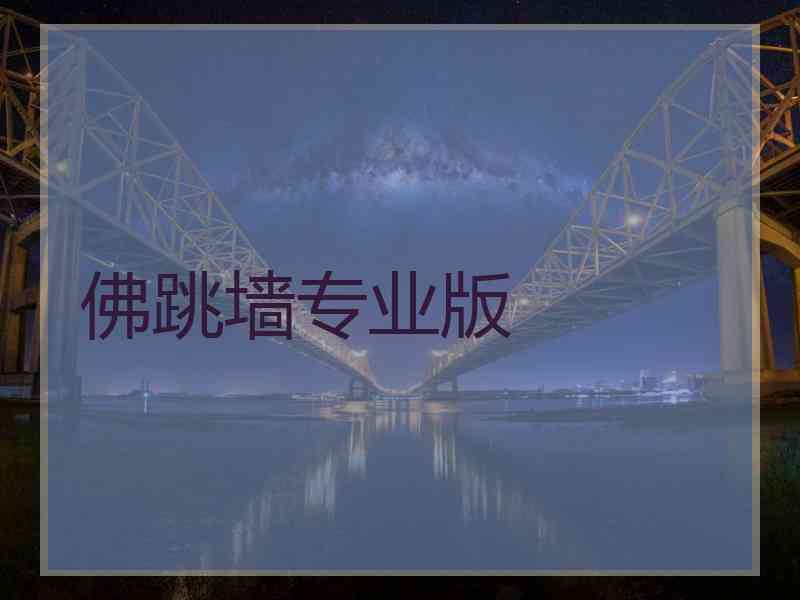 佛跳墙专业版