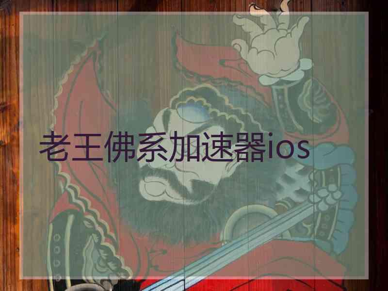 老王佛系加速器ios