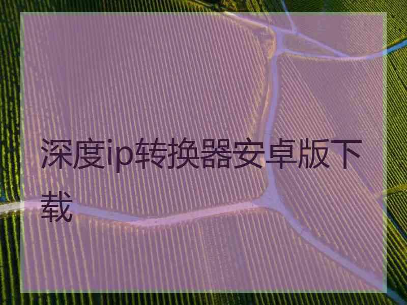 深度ip转换器安卓版下载