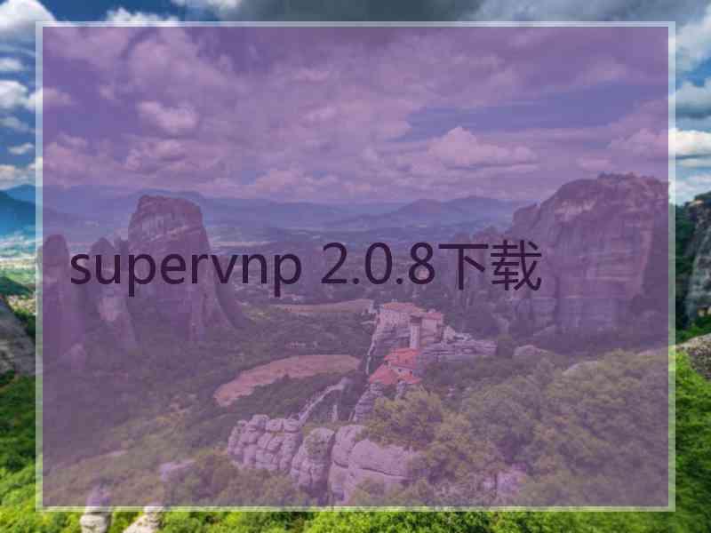 supervnp 2.0.8下载