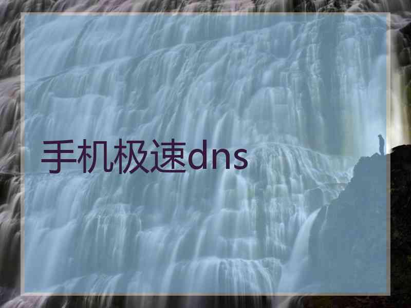 手机极速dns