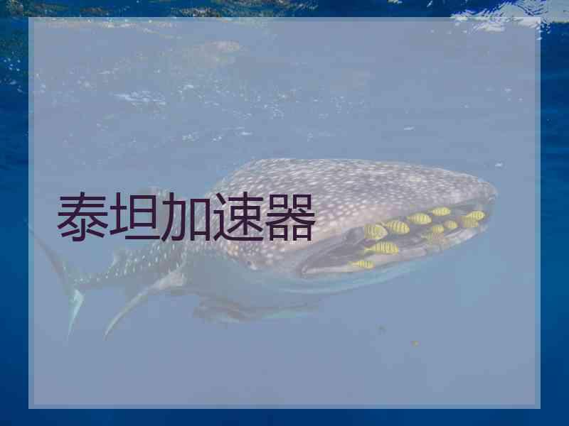 泰坦加速器