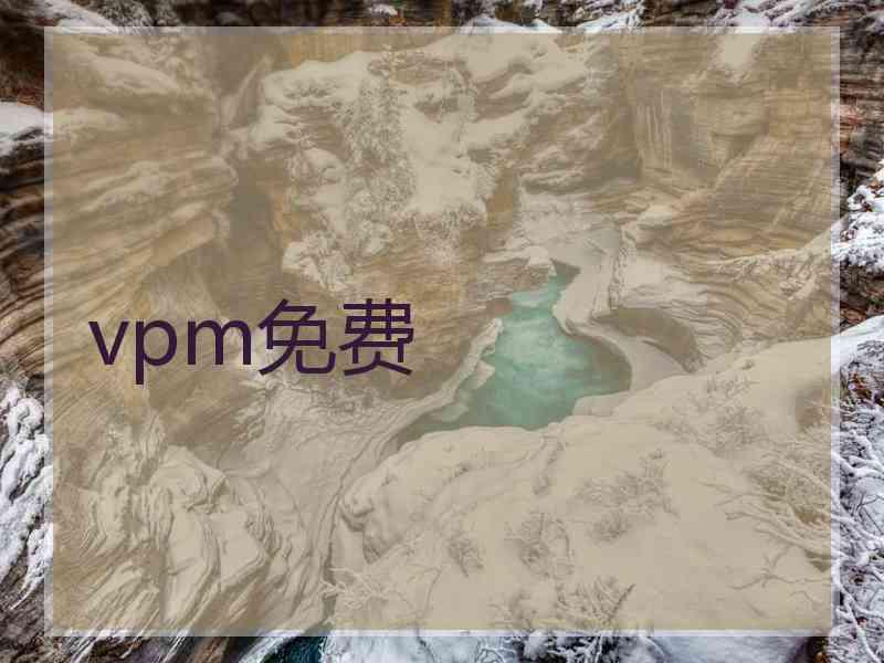 vpm免费