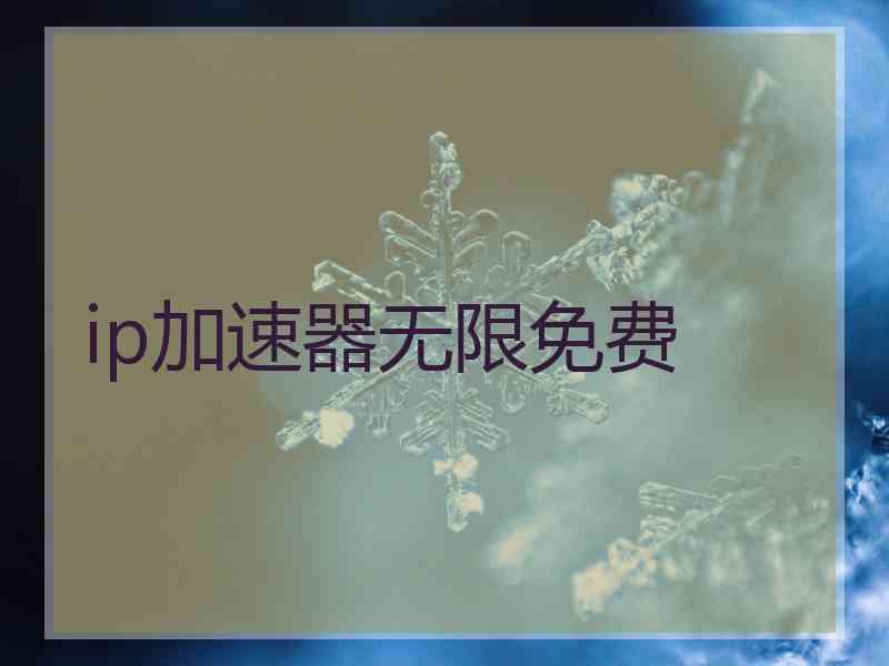 ip加速器无限免费
