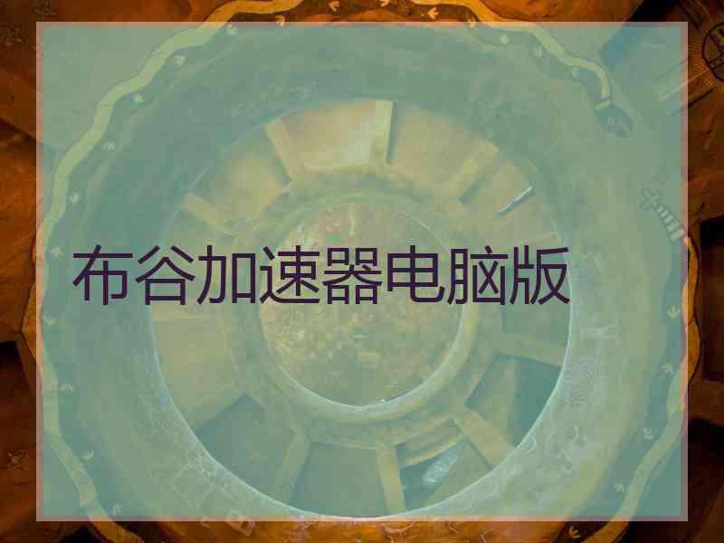 布谷加速器电脑版