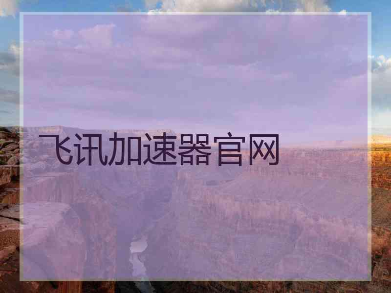 飞讯加速器官网