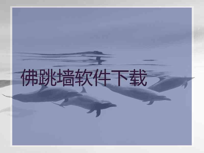佛跳墙软件下载