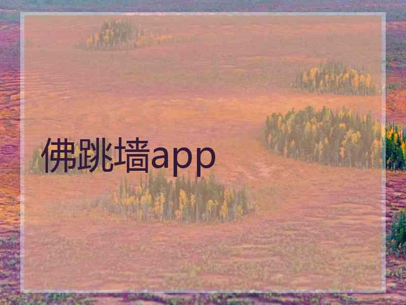 佛跳墙app