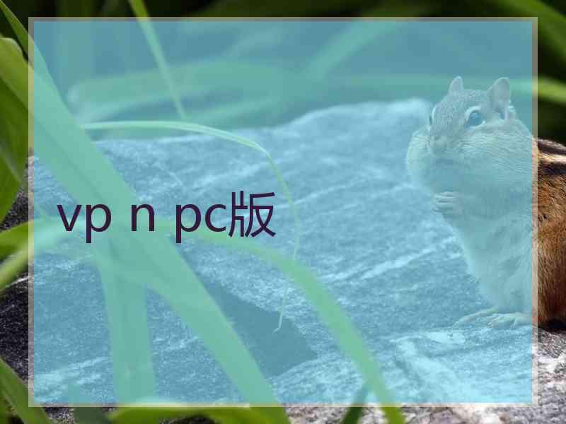 vp n pc版