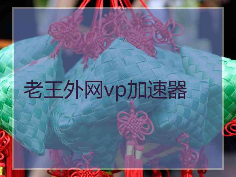 老王外网vp加速器