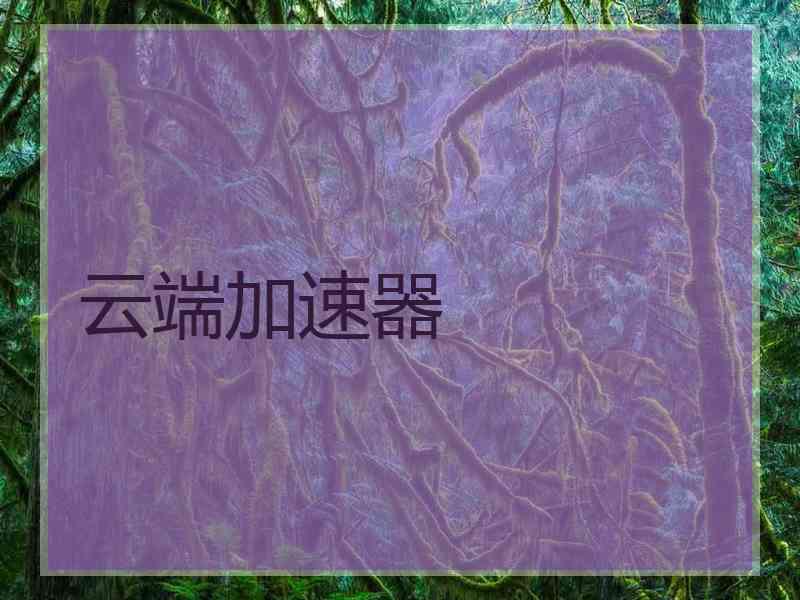 云端加速器