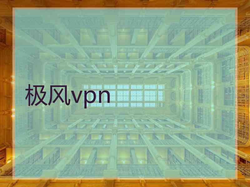 极风vpn