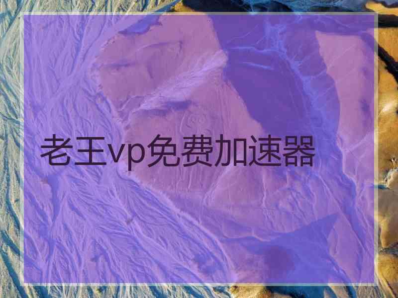 老王vp免费加速器