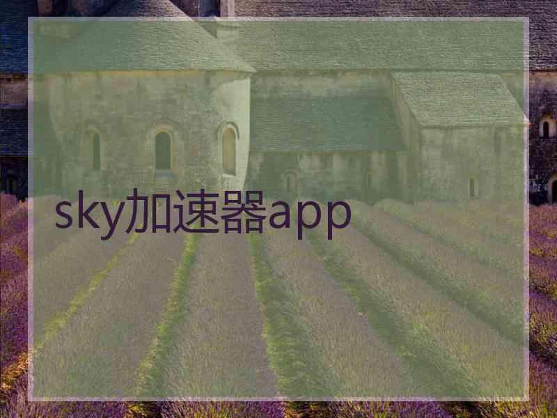 sky加速器app