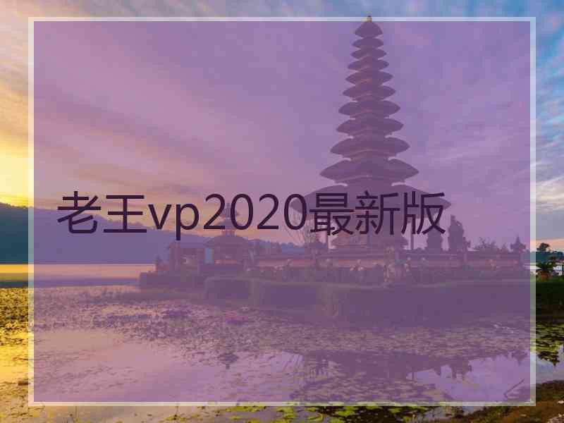 老王vp2020最新版