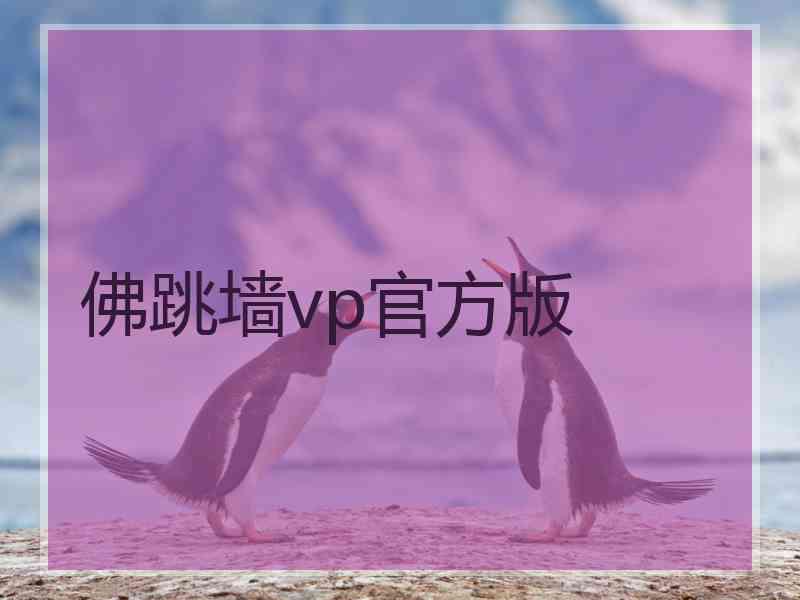 佛跳墙vp官方版