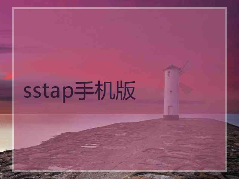 sstap手机版