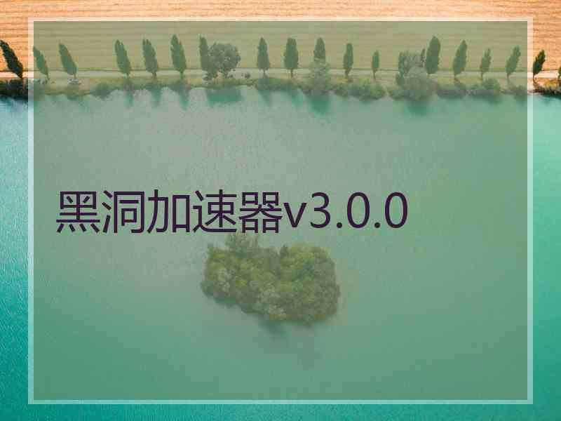 黑洞加速器v3.0.0