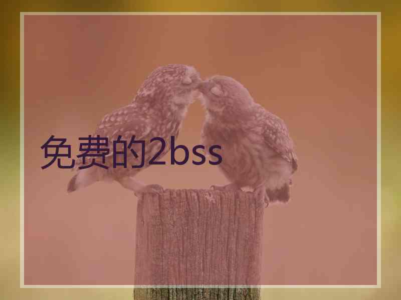 免费的2bss